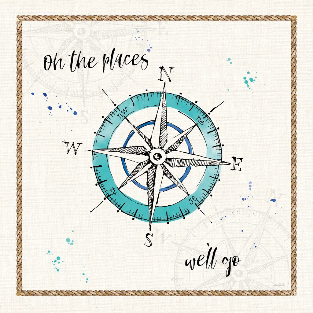 Coastal Buoys V Go by Anne Tavoletti. SKU 46133a. Archival Giclee Fine art print for wall decor.