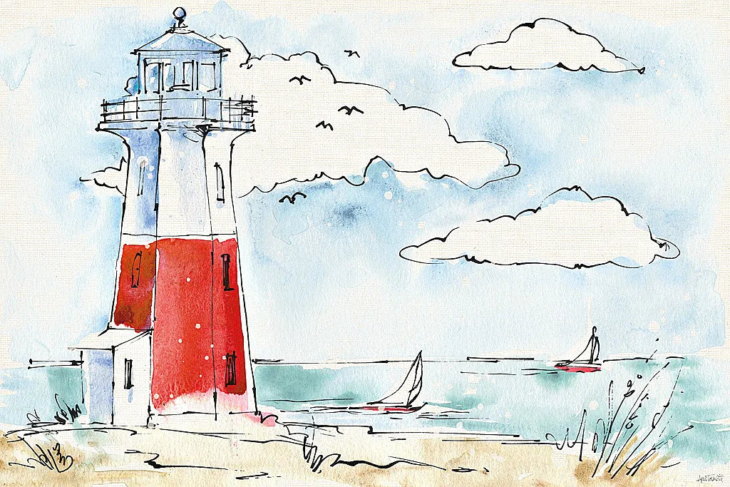 Coastal Life VII by Anne Tavoletti. SKU 28344i. Archival Giclee Fine art print for wall decor.