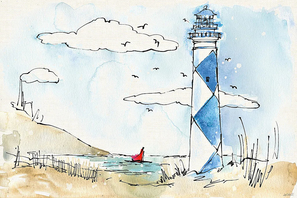 Coastal Life VIII by Anne Tavoletti. SKU 28345i. Archival Giclee Fine art print for wall decor.