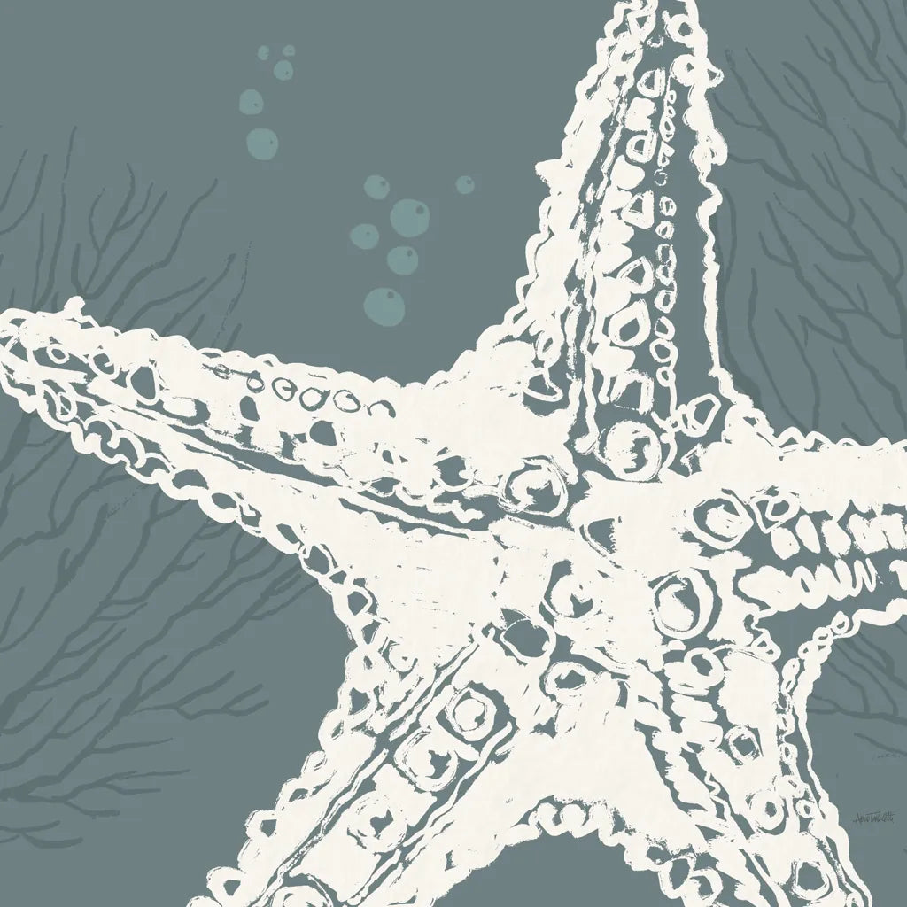 Coastal Seaside Style XIII by Anne Tavoletti. SKU 87166a. Archival Giclee Fine art print for wall decor.