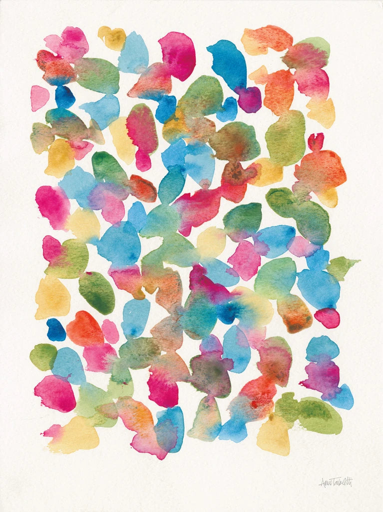 Colorful Abstract I by Anne Tavoletti