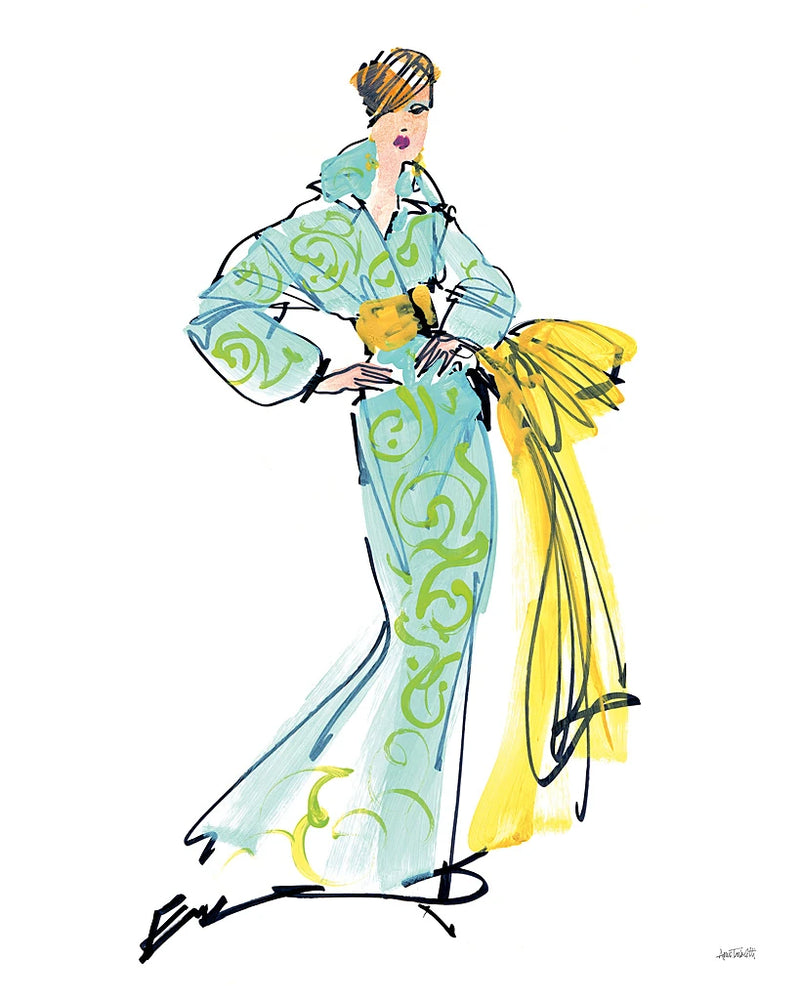 Colorful Fashion I by Anne Tavoletti