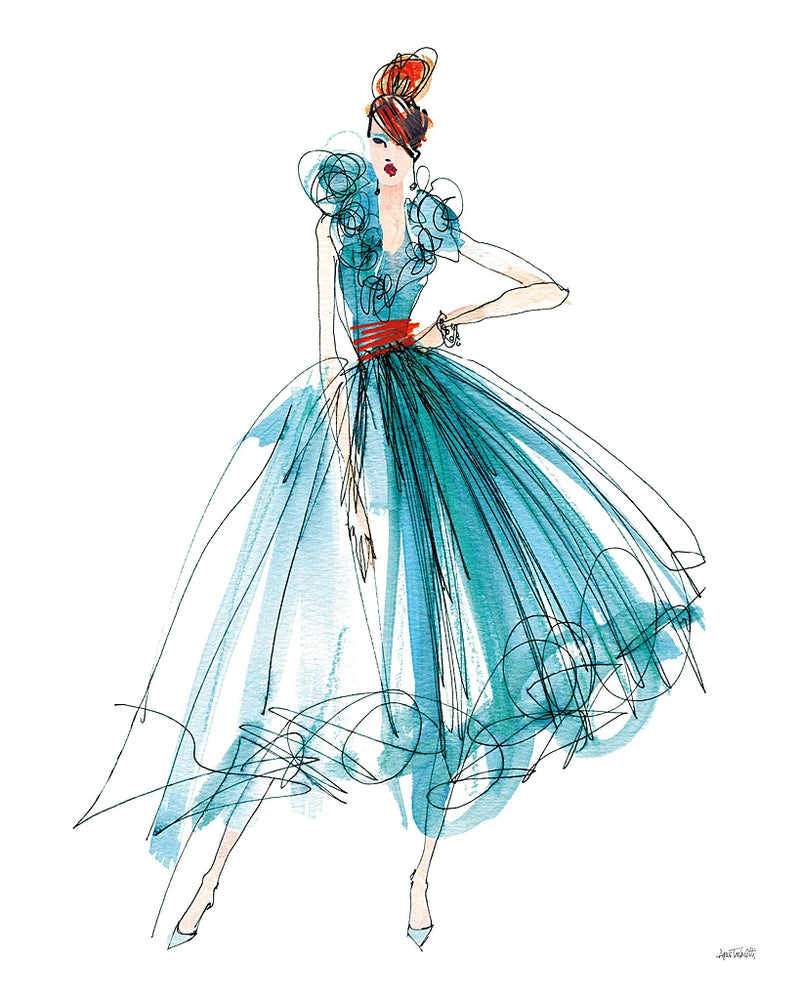 Colorful Fashion II by Anne Tavoletti