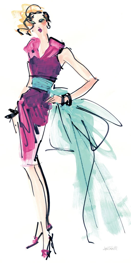Colorful Fashion X by Anne Tavoletti