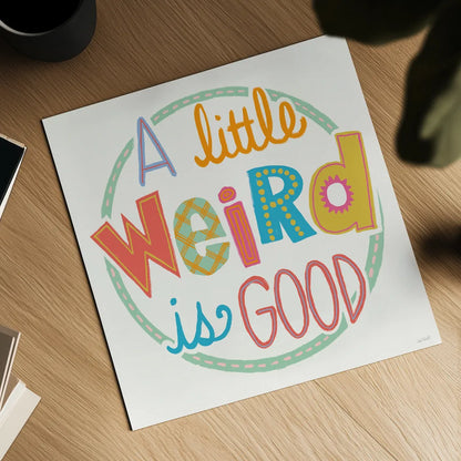 Colorful Sayings I by Anne Tavoletti. Shown as a detailed flat fine art print, highlighting archival giclee quality. Available as an archival giclee rolled canvas, fine art paper, or poster print. SKU 89184a.