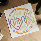 Colorful Sayings IV by Anne Tavoletti. Shown as a detailed flat fine art print, highlighting archival giclee quality. Available as an archival giclee rolled canvas, fine art paper, or poster print. SKU 89187a.