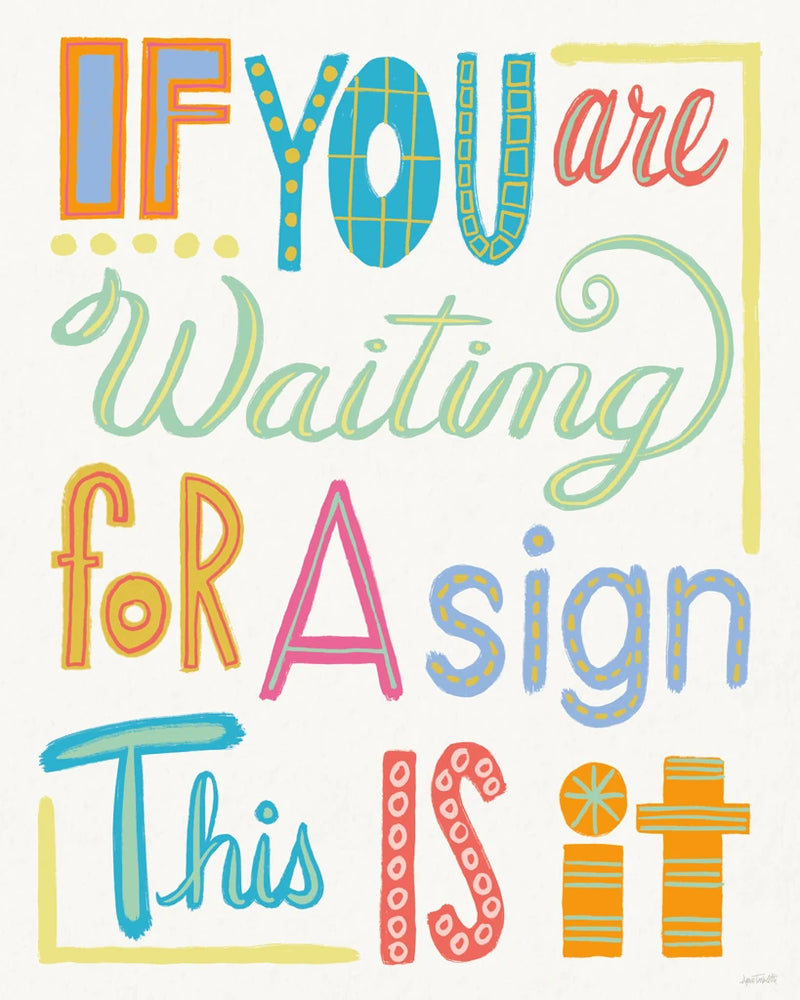 Colorful Sayings VII by Anne Tavoletti
