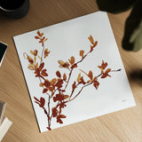 Colors of the Fall IX by Anne Tavoletti. Shown as a detailed flat fine art print, highlighting archival giclee quality. Available as an archival giclee rolled canvas, fine art paper, or poster print. SKU 68022a.