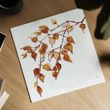 Colors of the Fall VIII by Anne Tavoletti. Shown as a detailed flat fine art print, highlighting archival giclee quality. Available as an archival giclee rolled canvas, fine art paper, or poster print. SKU 68021a.