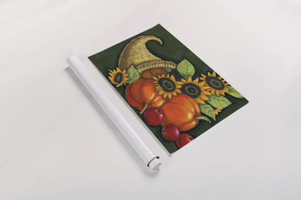 Cornucopia by Anne Tavoletti. shown as a rolled paper print. Available as archival giclee rolled canvas, fine art paper, or poster print. SKU 26707i.