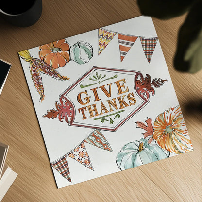 Country Harvest V by Anne Tavoletti. Shown as a detailed flat fine art print, highlighting archival giclee quality. Available as an archival giclee rolled canvas, fine art paper, or poster print. SKU 73550a.