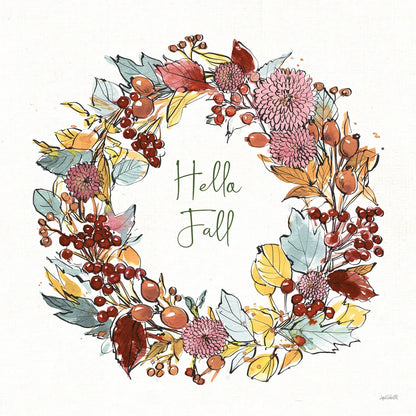 Country Harvest VII Hello by Anne Tavoletti. SKU 76174a. Archival Giclee Fine art print for wall decor.