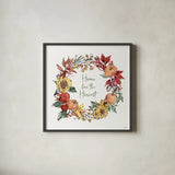 Country Harvest VIII by Anne Tavoletti. Shown in a sleek black glass frame for a contemporary gallery look. Available as an archival giclee rolled canvas, fine art paper, or poster print. SKU 73553a.