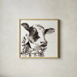 Country Life IV by Anne Tavoletti. Shown in a natural wood glass frame for a timeless modern aesthetic. Available as an archival giclee rolled canvas, fine art paper, or poster print. SKU 43165a.