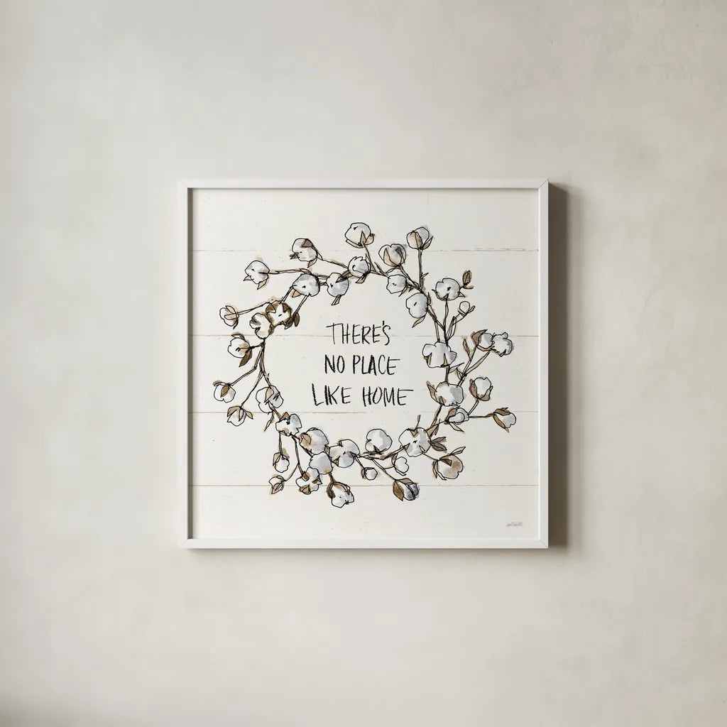 Country Life VI by Anne Tavoletti. Shown in a crisp white glass frame for a clean and minimalist style. Available as an archival giclee rolled canvas, fine art paper, or poster print. SKU 43167a.