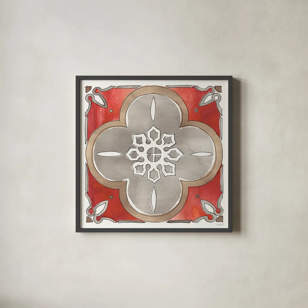 Country Life XI by Anne Tavoletti. Shown in a sleek black glass frame for a contemporary gallery look. Available as an archival giclee rolled canvas, fine art paper, or poster print. SKU 43172a.