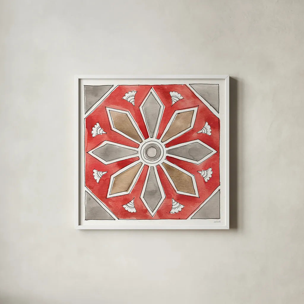 Country Life XII by Anne Tavoletti. Shown in a crisp white glass frame for a clean and minimalist style. Available as an archival giclee rolled canvas, fine art paper, or poster print. SKU 43173a.