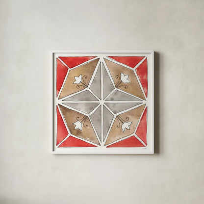 Country Life XIII by Anne Tavoletti. Shown in a crisp white glass frame for a clean and minimalist style. Available as an archival giclee rolled canvas, fine art paper, or poster print. SKU 43174a.