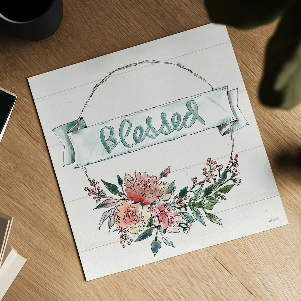 Country Love V by Anne Tavoletti. Shown as a detailed flat fine art print, highlighting archival giclee quality. Available as an archival giclee rolled canvas, fine art paper, or poster print. SKU 61745a.