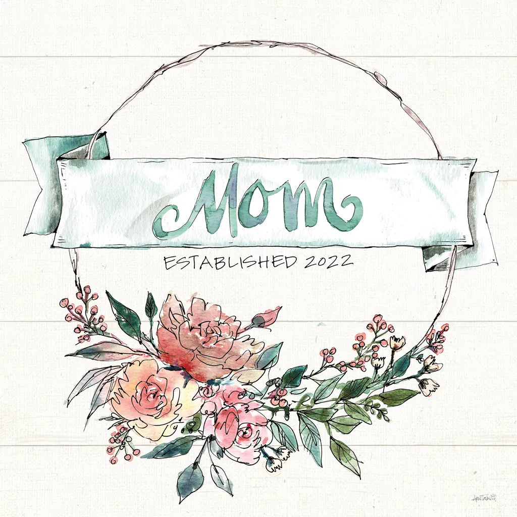 Country Love V Mom by Anne Tavoletti. SKU 68740a. Archival Giclee Fine art print for wall decor.