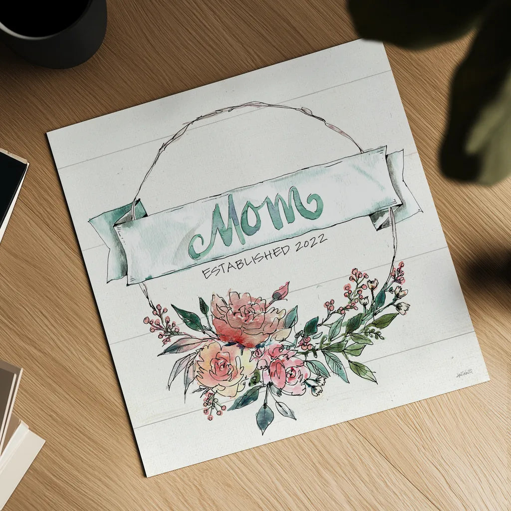 Country Love V Mom by Anne Tavoletti. Shown as a detailed flat fine art print, highlighting archival giclee quality. Available as an archival giclee rolled canvas, fine art paper, or poster print. SKU 68740a.