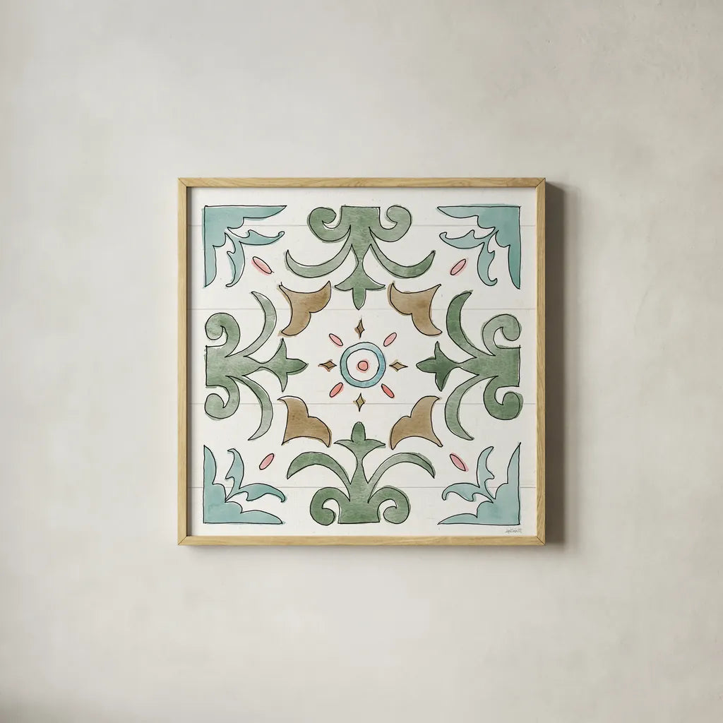 Country Love VIII by Anne Tavoletti. Shown in a natural wood glass frame for a timeless modern aesthetic. Available as an archival giclee rolled canvas, fine art paper, or poster print. SKU 61748a.