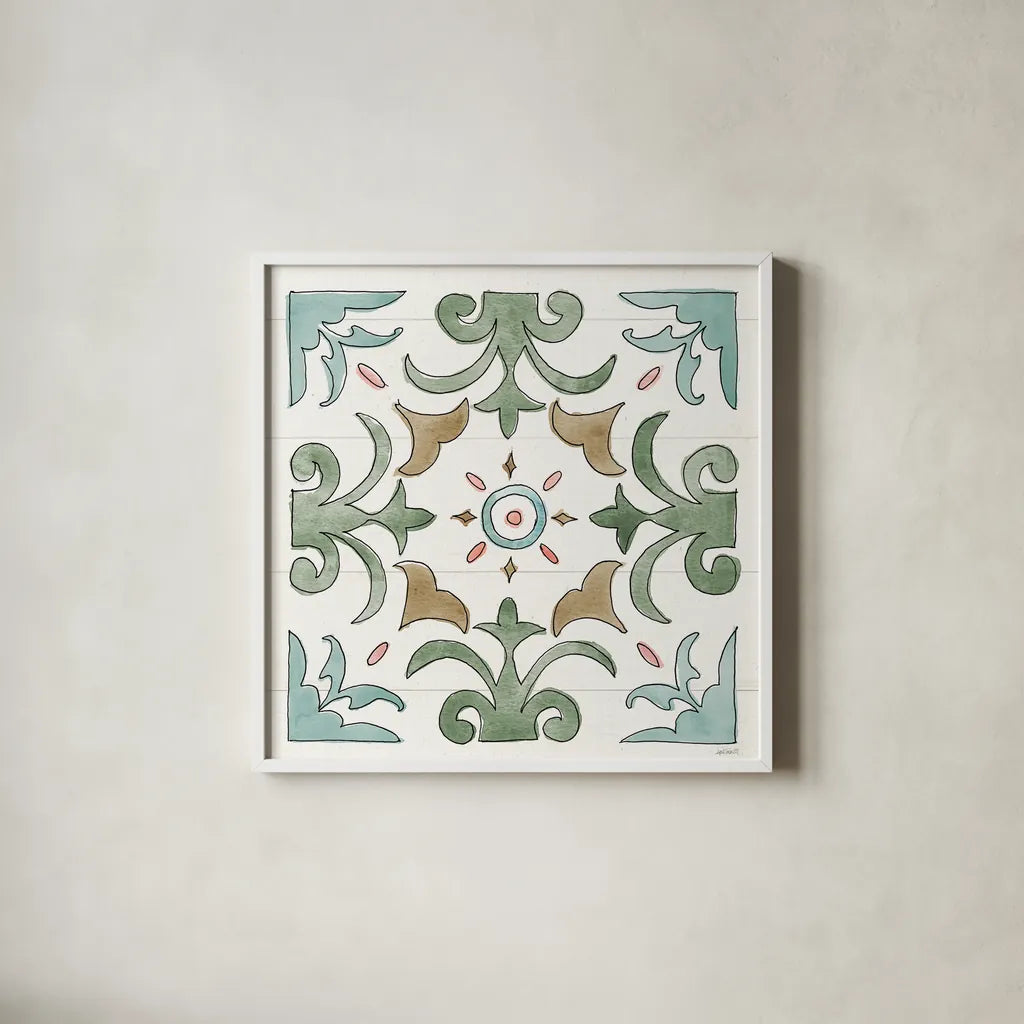 Country Love VIII by Anne Tavoletti. Shown in a crisp white glass frame for a clean and minimalist style. Available as an archival giclee rolled canvas, fine art paper, or poster print. SKU 61748a.