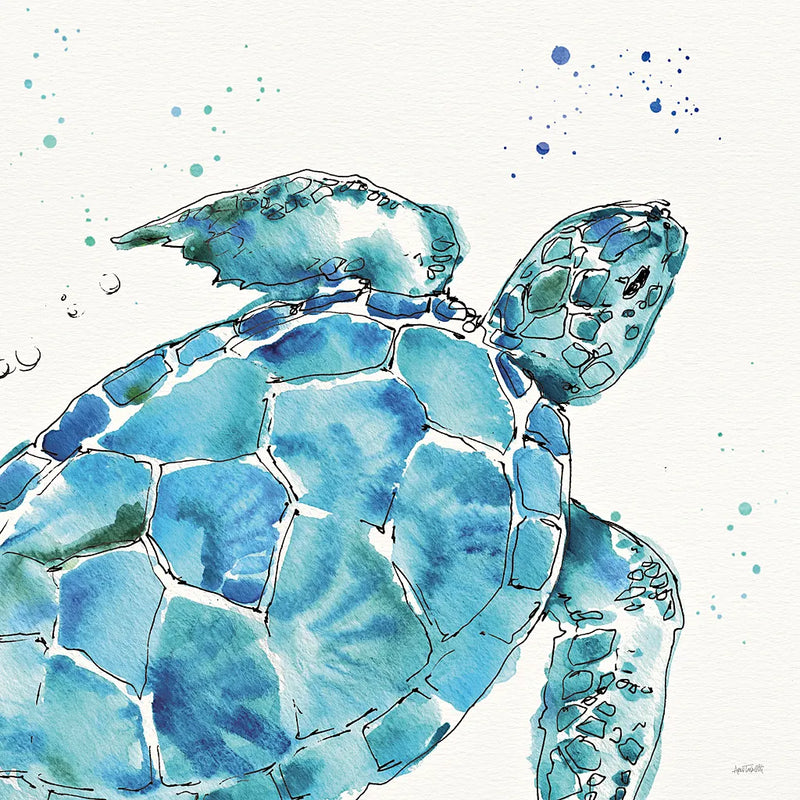 Deep Sea IX by Anne Tavoletti. SKU 46576a. Archival Giclee Fine art print for wall decor.