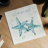 Deep Sea VI by Anne Tavoletti. Shown as a detailed flat fine art print, highlighting archival giclee quality. Available as an archival giclee rolled canvas, fine art paper, or poster print. SKU 46573a.