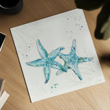 Deep Sea VI No Words by Anne Tavoletti. Shown as a detailed flat fine art print, highlighting archival giclee quality. Available as an archival giclee rolled canvas, fine art paper, or poster print. SKU 49312a.