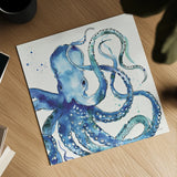 Deep Sea VIII by Anne Tavoletti. Shown as a detailed flat fine art print, highlighting archival giclee quality. Available as an archival giclee rolled canvas, fine art paper, or poster print. SKU 46575a.
