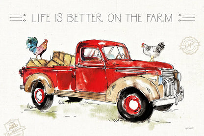 Down on the Farm VII by Anne Tavoletti. SKU 41994i. Archival Giclee Fine art print for wall decor.