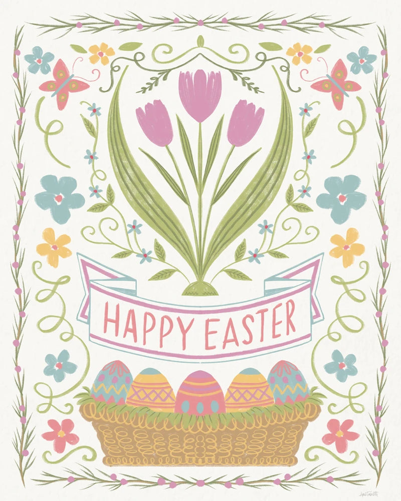 Easter Greetings II by Anne Tavoletti