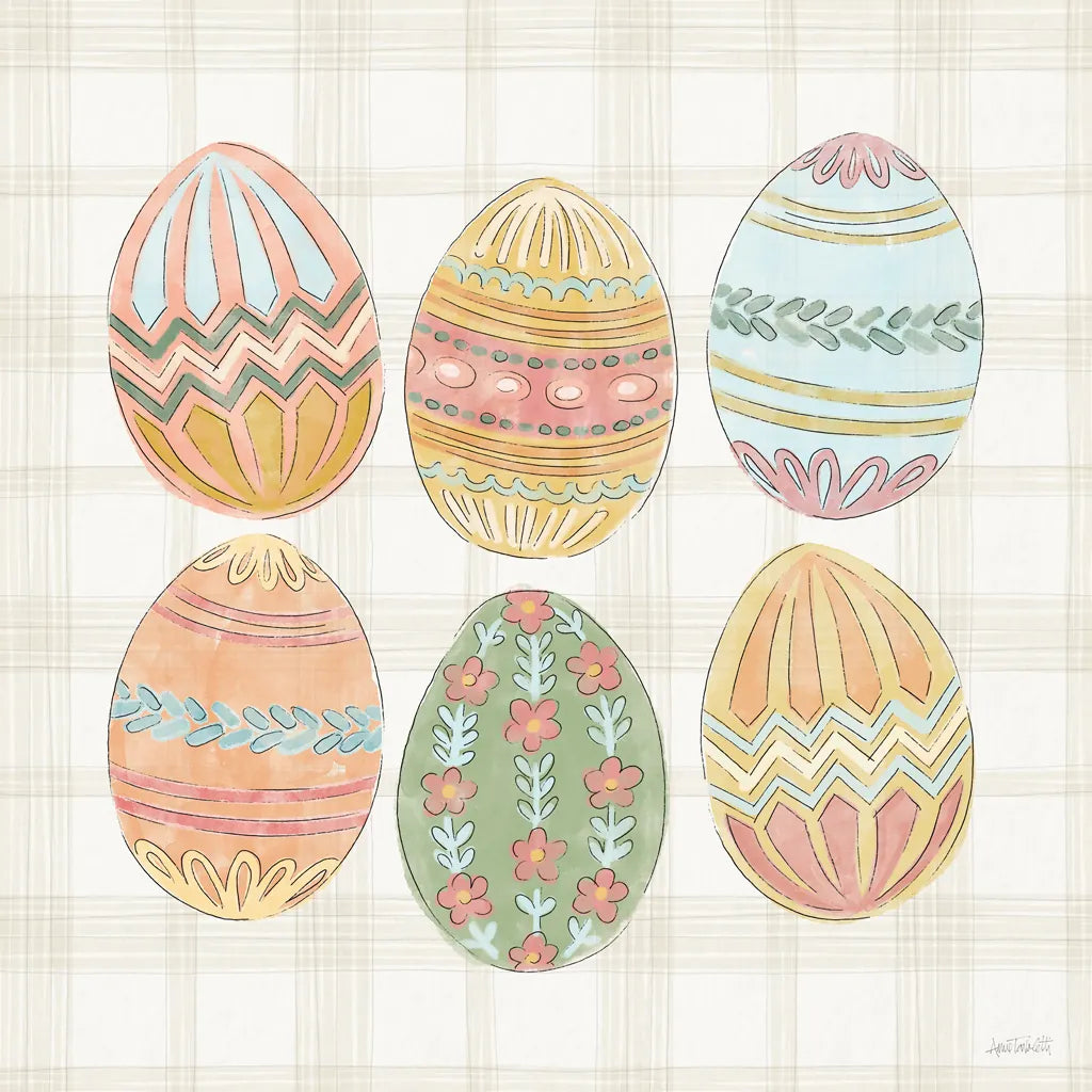 Eggstra Special VI by Anne Tavoletti. SKU 102140a. Archival Giclee Fine art print for wall decor.