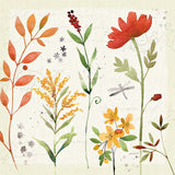 Fall Blooms II by Anne Tavoletti. SKU 17749a. Archival Giclee Fine art print for wall decor.