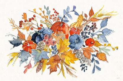 Fall Flair I by Anne Tavoletti. SKU 80002i. Archival Giclee Fine art print for wall decor.