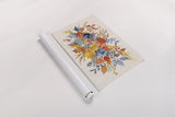 Fall Flair I Linen by Anne Tavoletti. shown as a rolled paper print. Available as archival giclee rolled canvas, fine art paper, or poster print. SKU 80425i.
