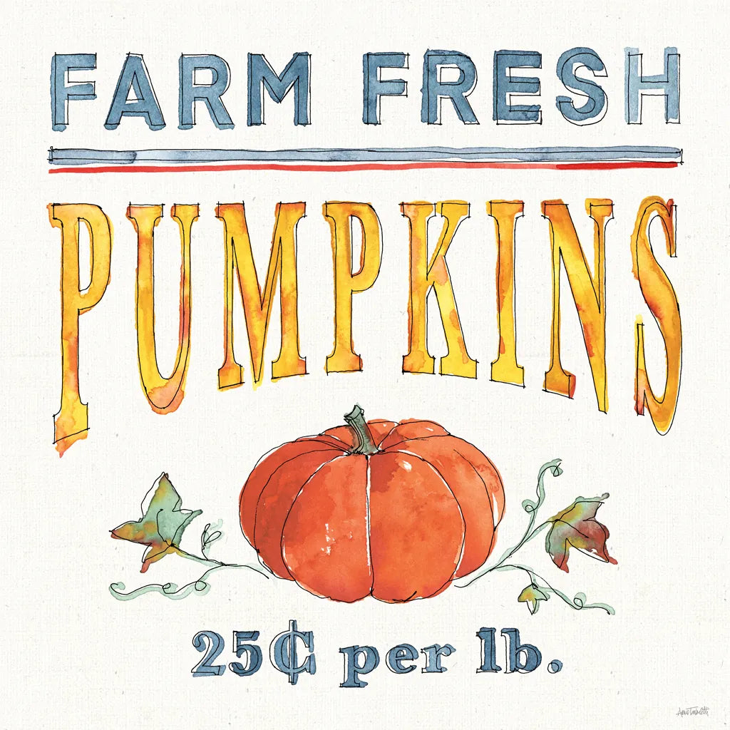 Fall Flair IV by Anne Tavoletti. SKU 80005a. Archival Giclee Fine art print for wall decor.