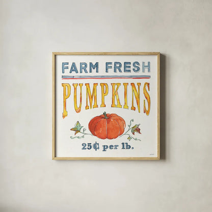 Fall Flair IV by Anne Tavoletti. Shown in a natural wood glass frame for a timeless modern aesthetic. Available as an archival giclee rolled canvas, fine art paper, or poster print. SKU 80005a.