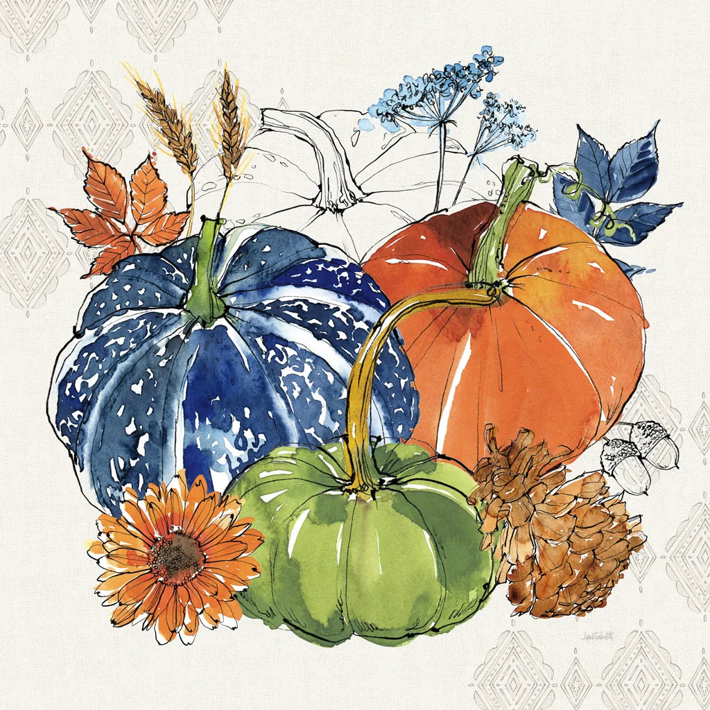 Fall Sweet Fall III by Anne Tavoletti. SKU 92894a. Archival Giclee Fine art print for wall decor.