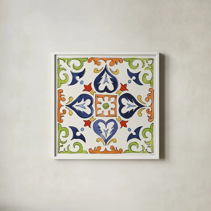 Fall Sweet Fall X by Anne Tavoletti. Shown in a crisp white glass frame for a clean and minimalist style. Available as an archival giclee rolled canvas, fine art paper, or poster print. SKU 92901a.