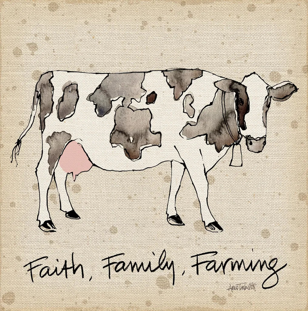 Farm Life I v2 by Anne Tavoletti. SKU 59502a. Archival Giclee Fine art print for wall decor.