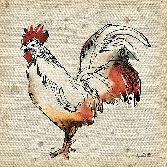 Farm Life V No Words by Anne Tavoletti. SKU 18670a. Archival Giclee Fine art print for wall decor.