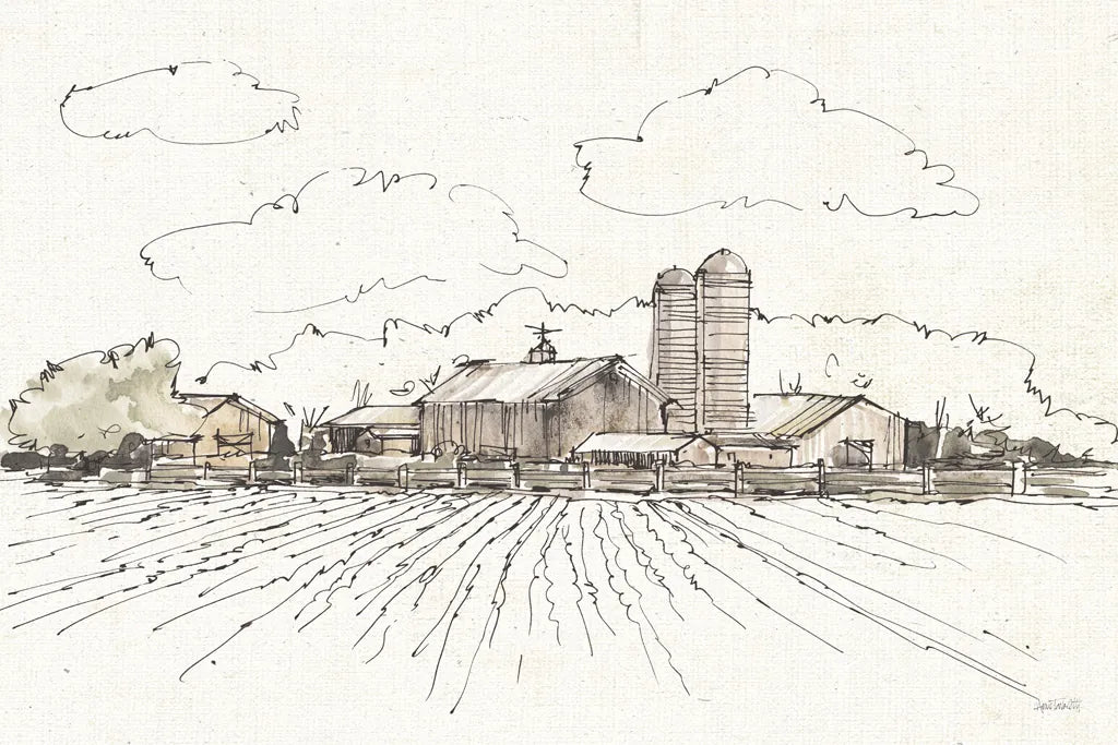 Farm Memories I by Anne Tavoletti. SKU 32812i. Archival Giclee Fine art print for wall decor.