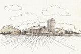 Farm Memories I by Anne Tavoletti. SKU 32812i. Archival Giclee Fine art print for wall decor.
