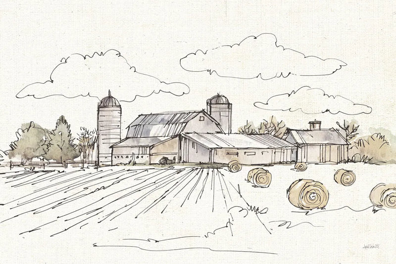 Farm Memories II by Anne Tavoletti. SKU 32813i. Archival Giclee Fine art print for wall decor.