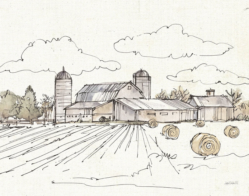 Farm Memories II Crop by Anne Tavoletti