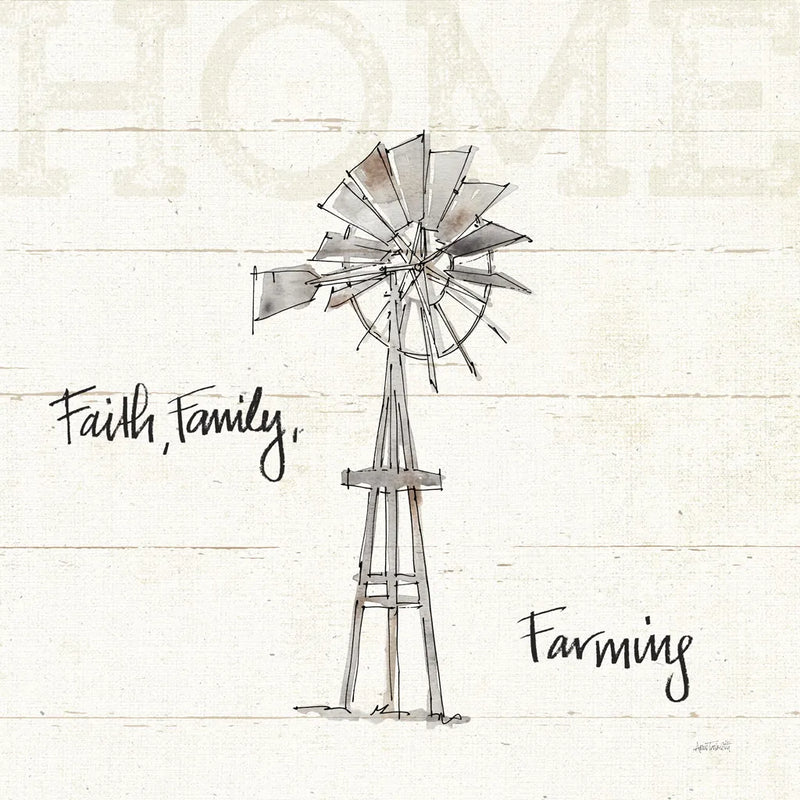 Farm Memories III by Anne Tavoletti. SKU 32814a. Archival Giclee Fine art print for wall decor.
