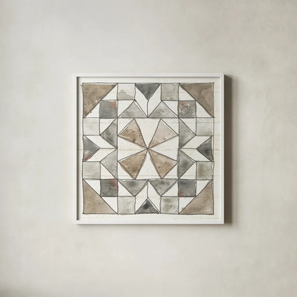 Farm Memories XII by Anne Tavoletti. Shown in a crisp white glass frame for a clean and minimalist style. Available as an archival giclee rolled canvas, fine art paper, or poster print. SKU 32823a.