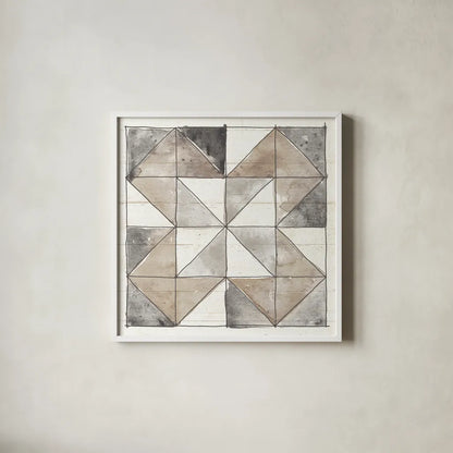 Farm Memories XIII by Anne Tavoletti. Shown in a crisp white glass frame for a clean and minimalist style. Available as an archival giclee rolled canvas, fine art paper, or poster print. SKU 32824a.